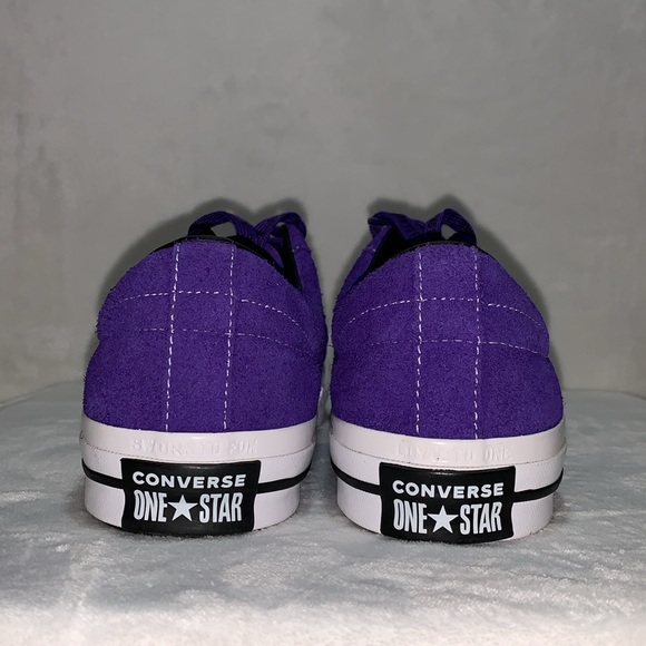 Converse One Star Ox 'DARK Star RARE 45th Anniversary Suede men’s size 9.5 *NEW* - Picture 6 of 10